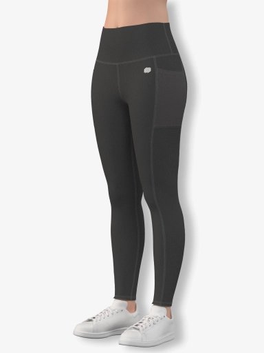 sfytt Active High Waist Pocket Leggings - Charcoal Grey