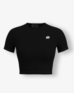 Active Short Sleeve Crop Top
