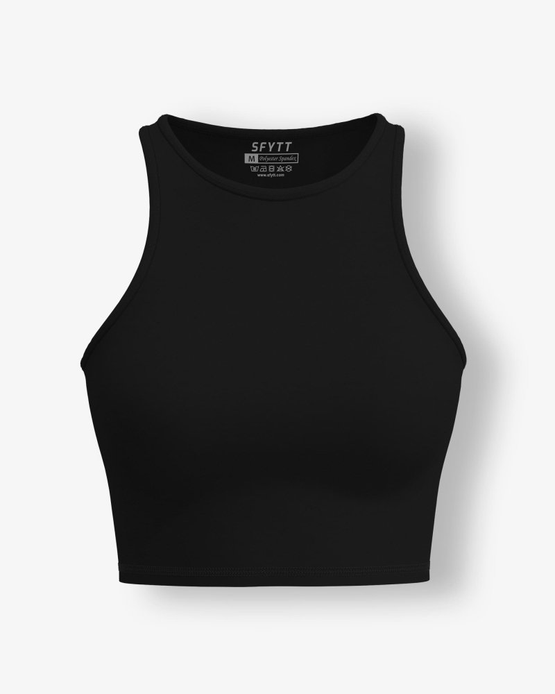 Flux Sleeveless Cropped Top – Sfytt Workout Top for Women
