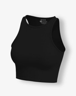 Flux Sleeveless Cropped Top